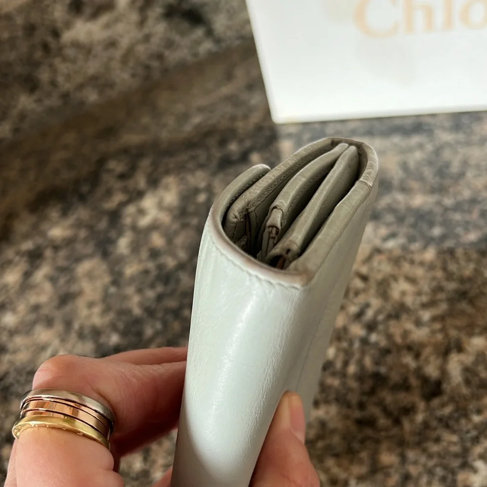 Chloe’ Indy Leather Long Bifold Wallet